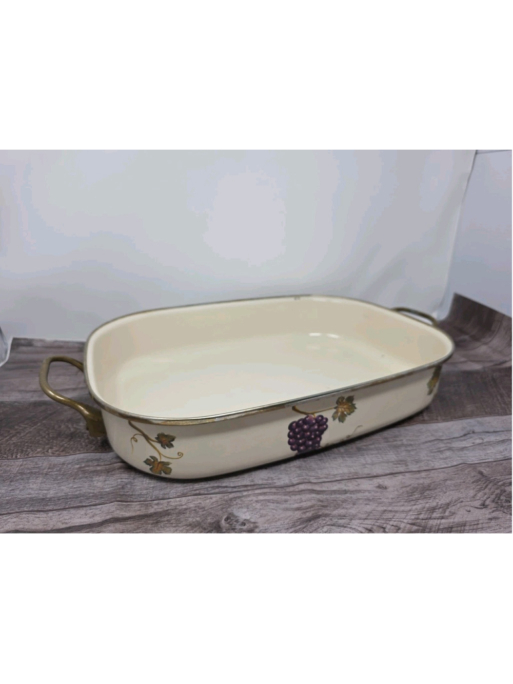 TABLETOPS UNLIMITED - VILLA GRANDE - PORCELAIN ROASTER Casserole LASAGNA PAN